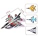 CORPER TOYS Airplane Toys Set Die Cast Metal Military Fighter Jets for Kids Boy Pullback Plane Model Pack of 4