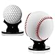 LLOUSSAK Acryl Kleiner Ballst?nder Halter Sport Ball Display Rack Baseball Display St?nder mit rutschfesten Gummipads für Baseball Golf Softball Tennisball Kugeln