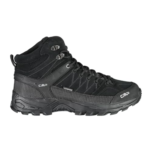 RIGEL Mid Men’s Waterproof Hiking Boots – All-Terrain Trail Shoes with Ankle Support & FullOn GRIP Sole. Designed in Italy.2
