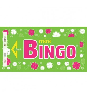 LOTOQUINE Ticket Mini-Bingo, Vert, Lot de 500 Cover