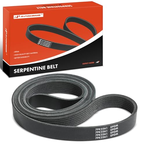 A-Premium Engine Serpentine Drive Belt Compatible with Jeep ZJ Series Grand Cherokee 1996 1997 1998, 5.2L 5.9L