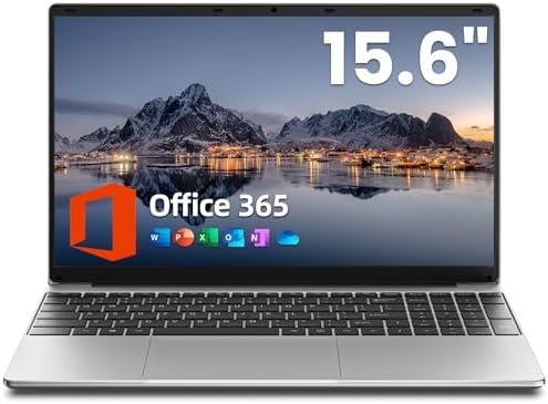 jumper 15.6 inch Laptop with Office 365, 4GB RAM 128GB Storage, 1...