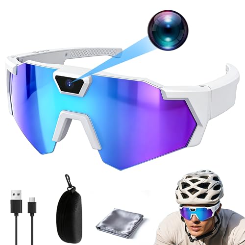 Depehelp 4K HD Baseball Sunglasses with Camera