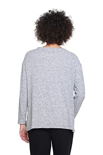 Image of LA CERA Women's Pullover Top, Comfortable Long Sleeve Sweatshirt