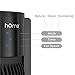 hOmeLabs Tower Fan - 40 Inch Quiet Portable Oscillating Fan with LED Display Built-in Timer 3 Modes and Speed Settings - Remote Controlled Stand Up Cooling Fan for Bedroom and Home Office Use - Black