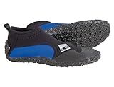O'Neill Wetsuits Unisex-Teen Youth Reactor 2MM Reef Booties Wetsuit Accessories, Blk/Pacific, Medium