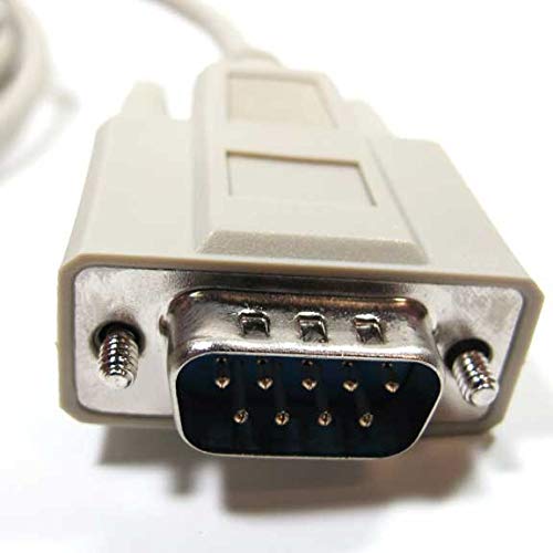 SF Cable, 50ft DB9 M/M 9C Serial Straight Thru Cable