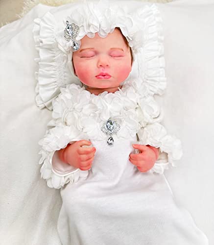 Bow Dream Newborn Girl Gown Baby Girl Baby Gift 2 Piece Set Pink Newborn Romper Coming Home Outfit White4