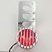 HTTMT MT401- Motorcycle Custom Chrome Side Mount Tag License Plate Holder Bracket with LED Tail Light Brake Light Compatible with Harley Softail Touring Sporster