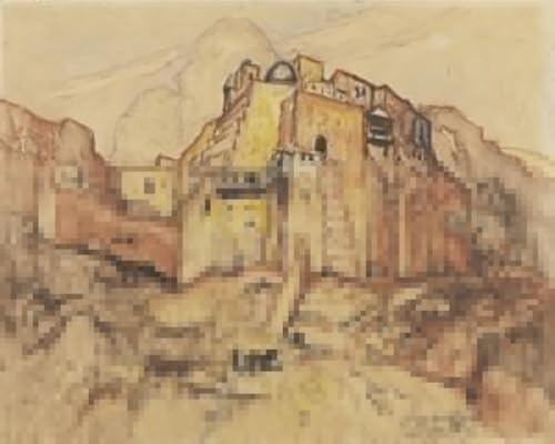 Tableau Vue de Mar Saba par Gorbatov 60x90cm de ZHAOSHAN