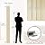 RITOLLO 10-Pack WPC Slat Wall Panels, 96 x 6 Inches 3D Fluted Wall Panels for Interior Wall Decor, Modern Accent Wood Wall Paneling for Living Room, TV Background, Office, Bedroom(Oak)