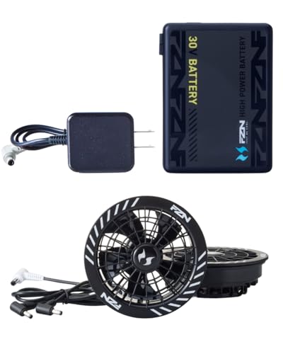 Amazon.co.jp: サンエス 空調風神服 30V ファンバッテリーセット 2026