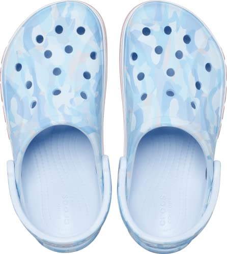 Image of Crocs Unisex-Adult Bayaband Clog Mineral Blue Clog - 7 UK Men / 8 UK Women (M8W10) (207806-4JQ)
