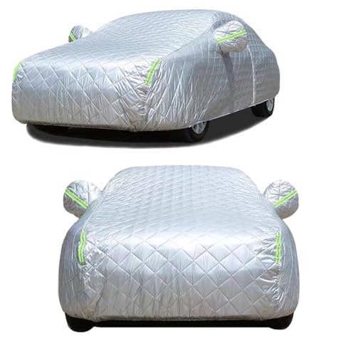 Immagine prodotto: Telo Copriauto Antigrandine per 𝖯𝖾𝗎𝗀𝖾𝗈𝗍 208 e-HDi FAP 115 5dr, Telo Copri Auto Antigrandine in Cotone Traspirante, Impermeabile, Antipolvere e Anti UV per Esterno, Resistente