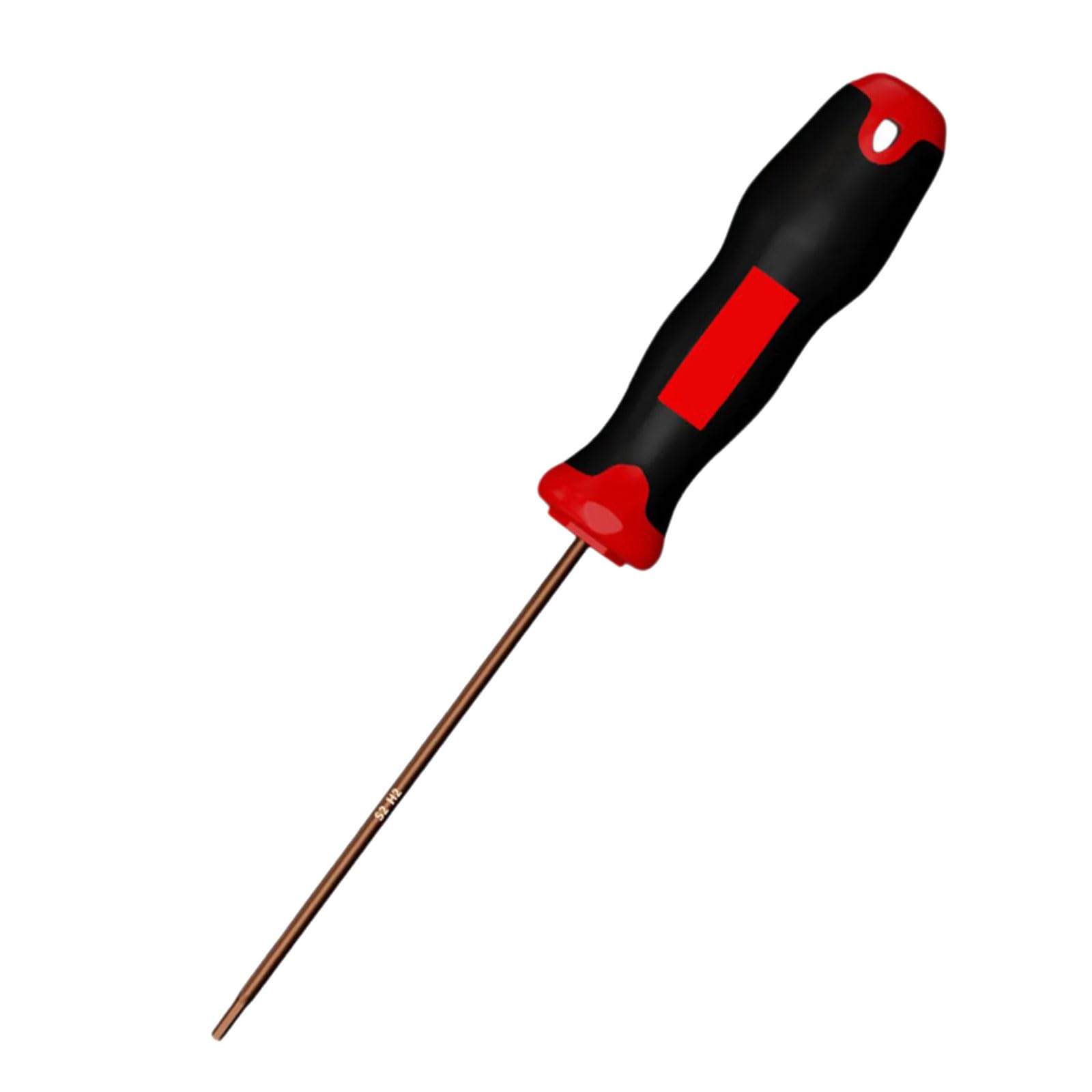 Thatiarry H2x100mm Duty Hexagonal Screwdriver With Tip And Antislip Design For Professional Mechanics And Diyer Projects Workshop Hexagonal Organizers