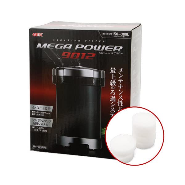 Amazon | GEX メガパワー 9012 ウールパッド6枚付き 水槽用  