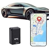 GPS Tracker for Vehicles Mini GPS Tracker Portable Real Time Magnetic GPS Tracking Device Full Global Coverage Location Tracker for Car Trucks/Person No Subscription Required/No Monthly Fee