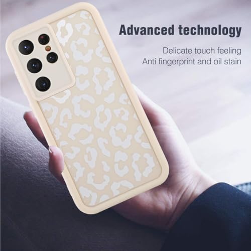 Image of Compatible with Samsung Galaxy S21 Ultra Case, White