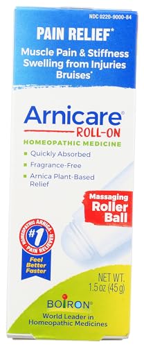 Boiron Arnicare Roll-on gel for bruising pain stiffness aches Homeopathic Medicine for Pain Relief 1.5 Ounce (Pack of 1)
