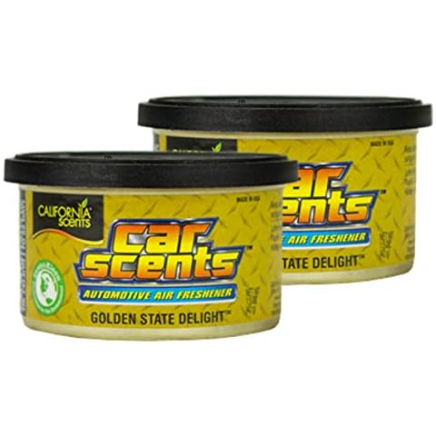 2 x California Scents Car Scents Golden State Delight Air Freshener Car Fragrance 7022 Cover
