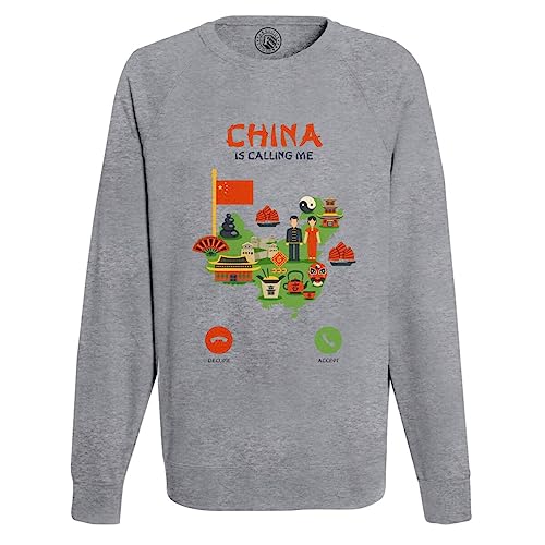 Sweat shirt homme imprimé Asie vêtement mode Beijing pour style décontracté