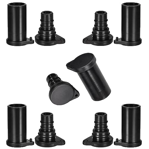 KarlKers Solar Connector Caps, IP67 Solar Panel Connector Cap Weather Resistant Dust Male and Female Cap for MC-4 Solar Connectors (5 Pairs)