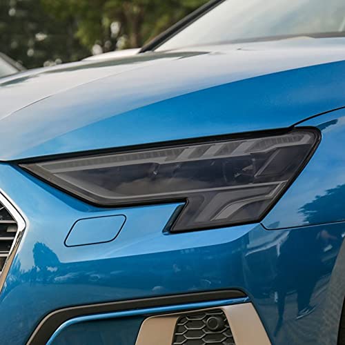 OPisuda Auto koplamp zwarte beschermfolie transparante TPU sticker decoratie accessoires, Voor Audi A3 8Y S3 2020 2021 - Image 3