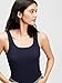 GAP Womens Ribbed Tank Top Cami, Navy Uniform, Medium US