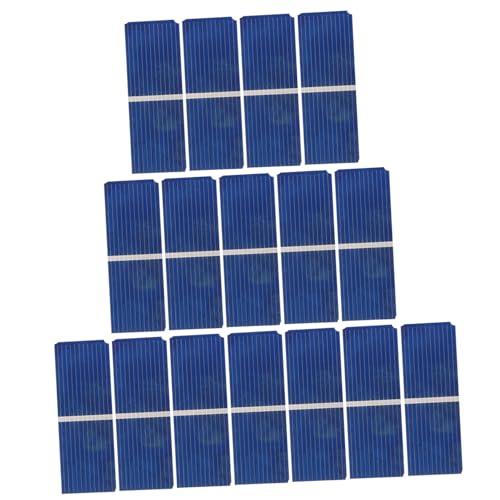 BCOATH 3sets Polycrystalline Solar Cell Portable Solar Panels Charger Easy DIY Kit 100pcs*3