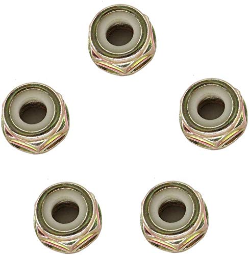 ZFB8B Bitte überprüfen Sie das Modell 5X Muttern Linker Fadenklinge Mutter für Bubbutter Pinsel Fräser Klinge Fadenkopf M10 x 1,25 Cover