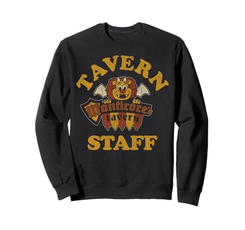 Sweat Onward Manticore's Tavern Staff Disney Pixar noir col rond pour homme et femme