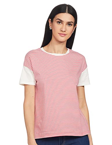 Image of Sugr Women's Striped Regular Fit Top