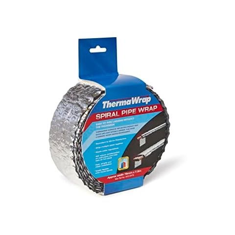 YBS Insulation 5060078160018 TW SPW 75 X 7.5 Aluminium Foil Insulation, Metalic Cover