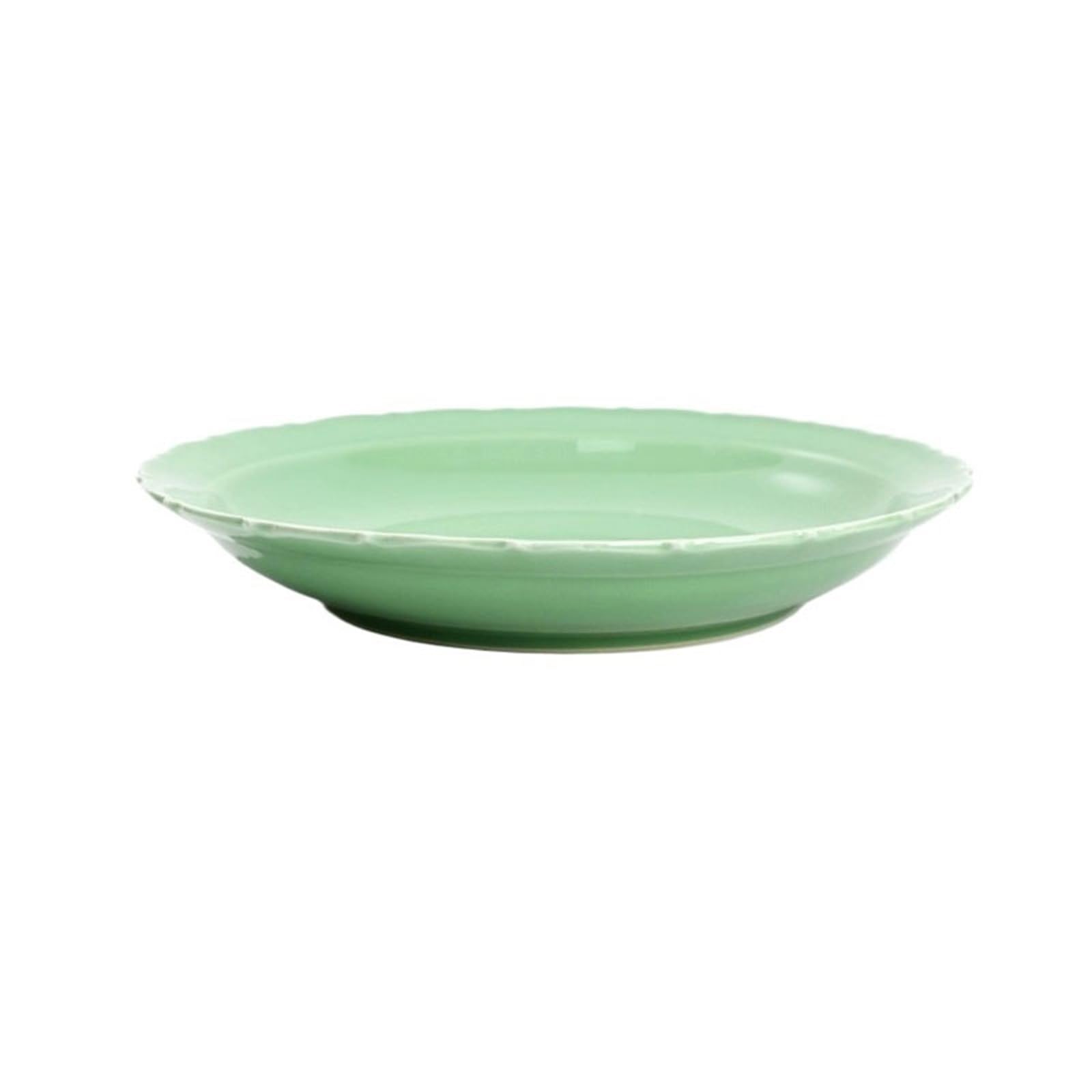 Flower Pot Tray Chinese Style Ceramic Drip Tray with Trim Desktop Vintage Flower Arranging Saucer Ikebana Bowl