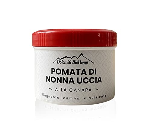 Pomata antinfiammatoria alla Canapa - 100% Naturale con Olio EVO, CBD e Cera d'api - 60ml