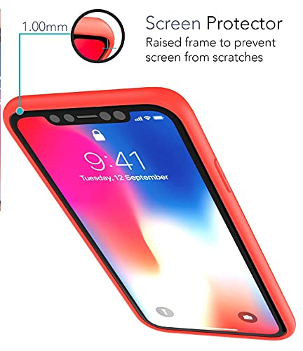 Image of KAPA Acrylic Hawkeye Clear Camera Lens Protector Back Cover Compatible for Apple iPhone XR (Red)