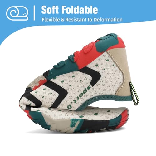 Image of Mishansha Water Shoes for Women Men, Quick-Dry Barefoot Swim Shoes with Drainage Holes, Lightweight Aqua Shoe for Beach Pool River Boating Yoga Walking