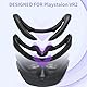 AODELAN VR-Gesichtspad für Playstation VR2, atmungsaktive Löcher, Leder, schützendes VR-Zubehör, VR-Gesichtsabdeckung, Kissen, Ersatz-Fitness-Gesichts-Schnittstelle, kompatibel mit PS-VR2