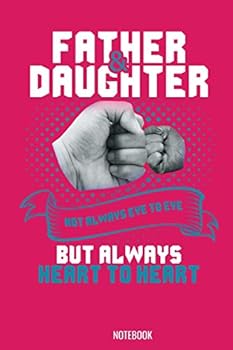 Father & Daughter Not always eye to eye but always heart to heart Notebook: 100 graph paper 5x5 Pages 6" x 9"  for school boys, girls, kids and pupils princess and prince
