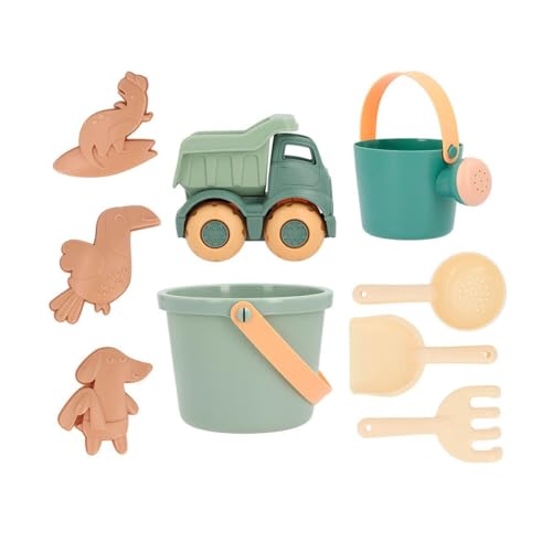 Mönëka Strandspielzeug-Set Sea Green | Sandspielset für...