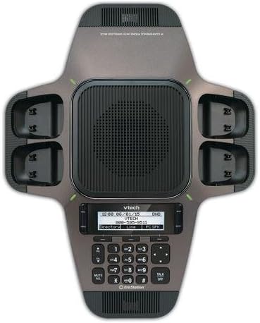 Vista 3 de VTech VCS754 ErisStation SIP - Teléfono de conferencia con cuatro micrófonos inalámbricos