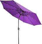 Patio Umbrellas Purple Leaf