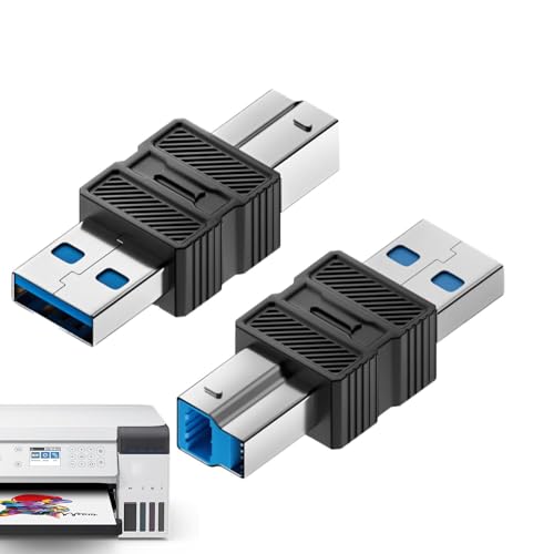 USB - Type-B �v�����^�[�p�p�^�A�_�v�^�[ | �I�X���烁�X A �R�l�N�^�[ | �z�X�g�R���s���[�^�[����уn�[�h�h���C�u�G���N���[�W���[�Ή� | 5Gbps�����f�[�^�]�� �v���O