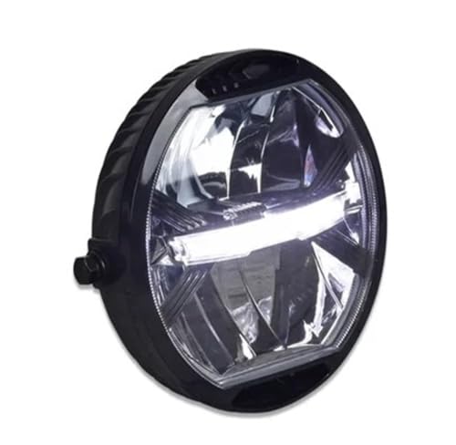 Phare de moto universel running lights white pour modification style rétro