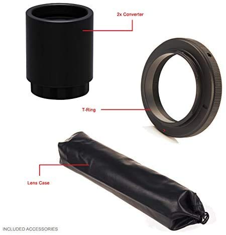 Teleobjetivo profesional 1000 mm manual para cámaras Canon - Fernando Cortés