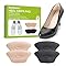 Heel Grips Pads for Women Shoes - Bukihome Heel Inserts Liners Non-Slip for Loose Too Big Shoes - Shoe Cushions Fillers Prevent Blister Callus Rubbing Pain Fatigue Relief (2 Pairs)