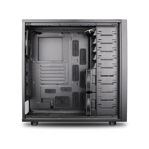 Image of Rosewill Thor NAS Pro - Full Tower Workstation Case | Server Chassis | Supports up to 8 x 3.5 Hot-Swap 3.5 inch /2.5 inch SATA /SAS and 2 x 2.5 SSD | E-ATX Compatible | 1 x 140mm PWM Fan | USB 3.2 Type-C | AI