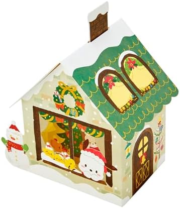 （09:30時点） サンリオ(SANRIO) クリスマスカード ポチャッコ家 メッセージカード グリーティングカード JX 77-4 109444