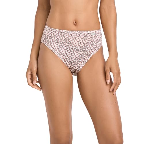 Image of Jockey Women's Underwear Supersoft French Cut - 3 Pack, Purple Haze Floral Wish /Sandy Shimmer /Twilight Sands, 9