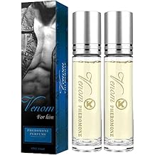 Pheromone Perfume for Men, Pheromones Perfumes for Men with Roll-On, Long-Lasting Natural-Style Cologne Oil, Mens Perfume For Men-2PCS